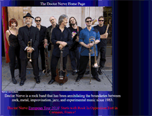 Tablet Screenshot of doctornerve.org